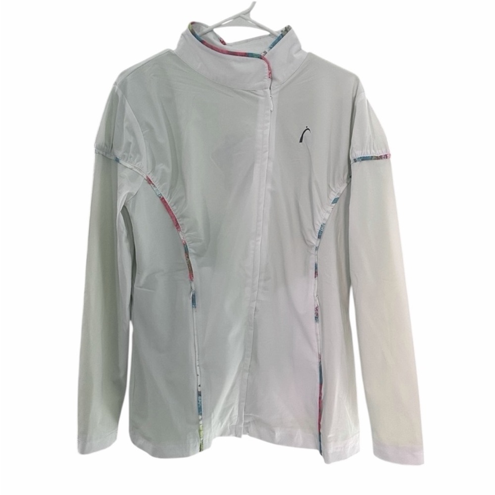 SwingDish Women’s Golf Jacket - Size Large New With Tags - PTP 20”